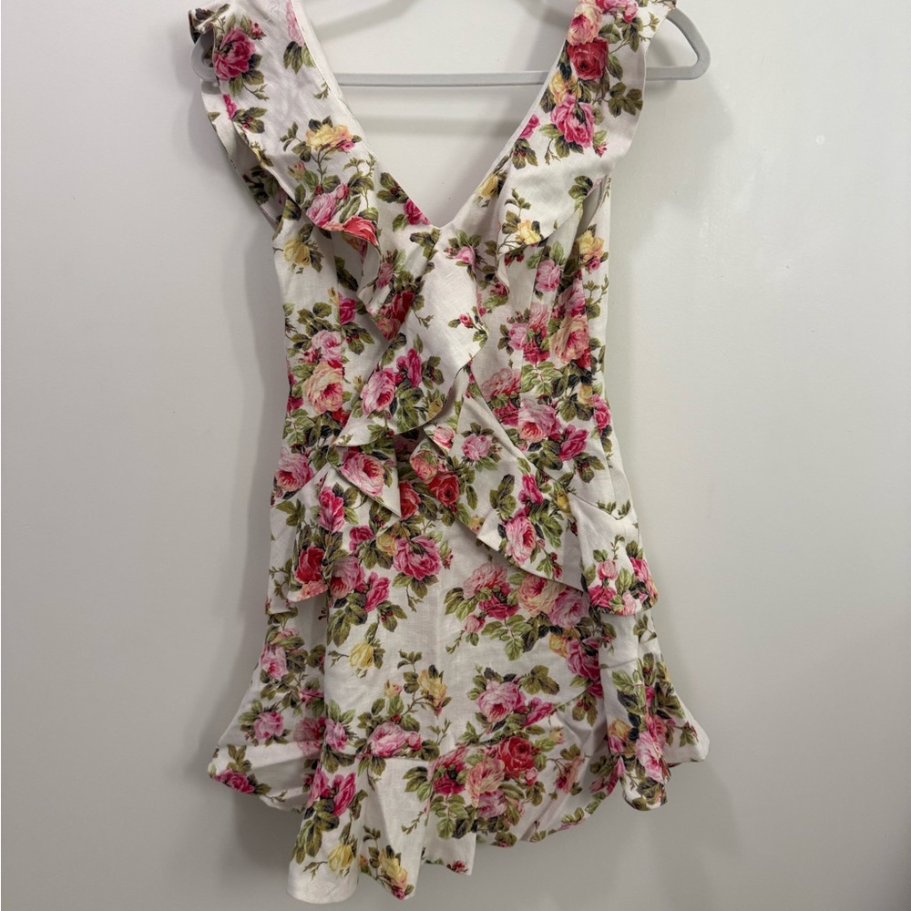ZIMMERMAN OP FLORAL DRESS